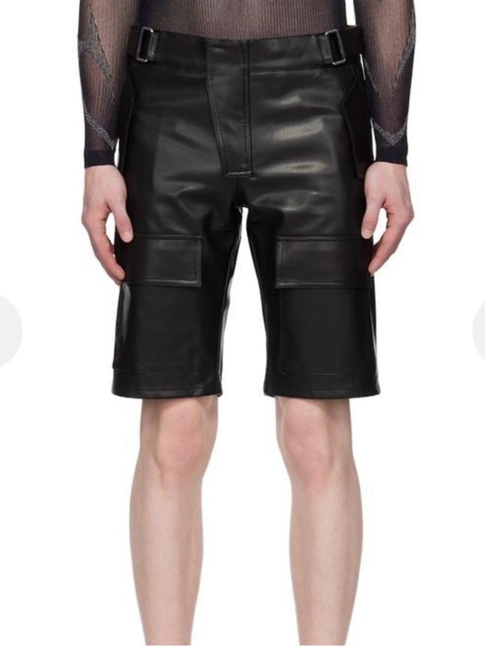 MISBHV BLACK MOTO FAUX-LEATHER Men’s Medium (Brand New)